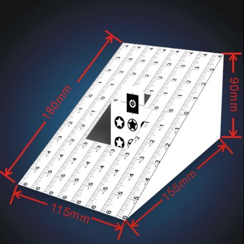 对焦测试卡跑焦测试图单反相机数码相机DV摄像头对焦高精度测试图