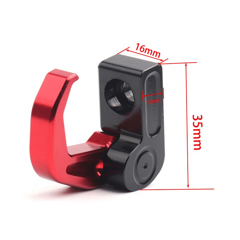 适用雅马哈摩托车FORCE155/SMAX/BWS 巡鹰125改装折叠挂钩 挂头盔