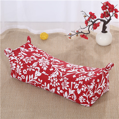 新款纯棉老粗布老虎枕头皮艾草荞麦壳虎头枕皮+内胆皮 枕套可拆洗