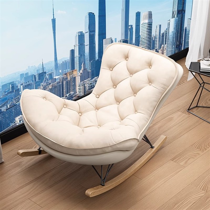 懒人窝窝椅摇摇椅大人躺椅阳台家用沙发可睡可躺单人休闲逍遥椅子