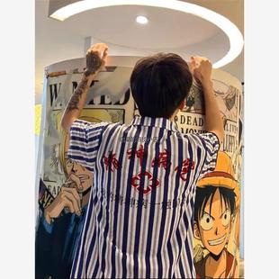 精神院病服装睡衣男女情侣居家搞怪衣服套装家居服春夏季病号服