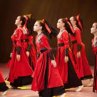 太极剑练功服艺考龙吟舞蹈扇子舞演出服打鼓服装男女同款表演武侠