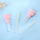 美甲指甲锉纳米玻璃婴儿指甲抛光条磨甲砂条亮甲锉刀工具打磨修甲
