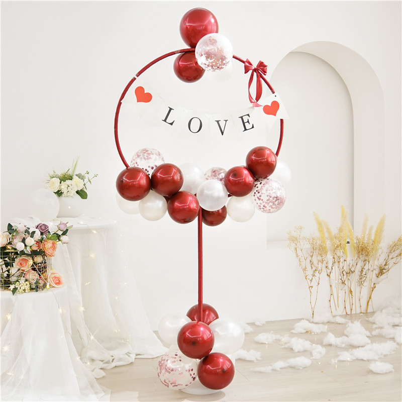 商铺气球立柱支架装饰品场景布置卧室情人节浪漫惊喜店铺活动氛围,节庆用品/礼品,气球,淘宝优惠券,粉丝福利购,淘宝优惠卷