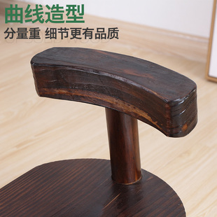 简约创意家用客厅实木小凳子矮凳带靠背茶几小板凳木头儿童小椅子