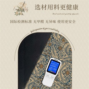 复古卫生间门口脚垫入户门玄关垫子家用地毯 浴室吸水防滑地垫美式
