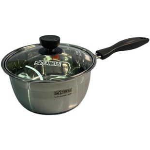 顺达奶锅辅食小锅泡面锅小煮锅加厚复底燃气电磁灶通用