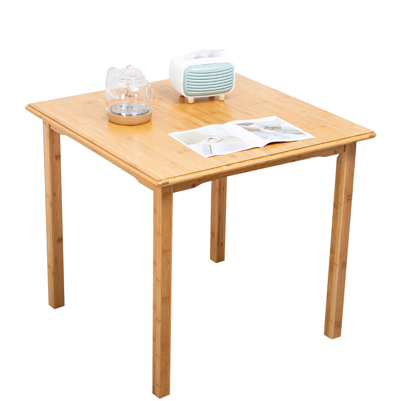 四方桌子正方形儿童学习桌楠竹吃饭桌家用小桌子实木餐桌,住宅家具,实木餐桌,淘宝优惠券,粉丝福利购,淘宝优惠卷