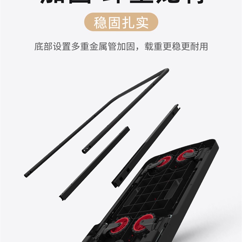 顺和便携折叠平板车手拉车购物小手推车搬运拉货车行李拉杆车拖车