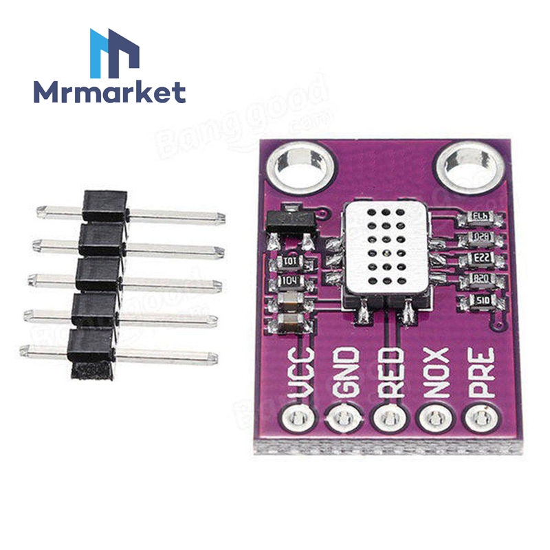 MICS-4514 气体传感器模块 CO/NO2/NH3/CH4浓度检测