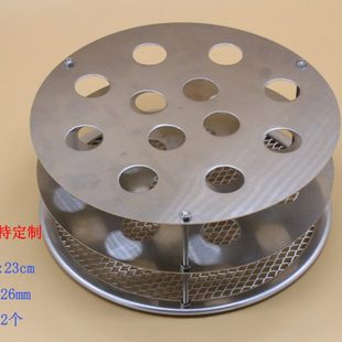 试管架铝金属试管架实验室油水浴锅可定制试管架圆形耐高温试管架
