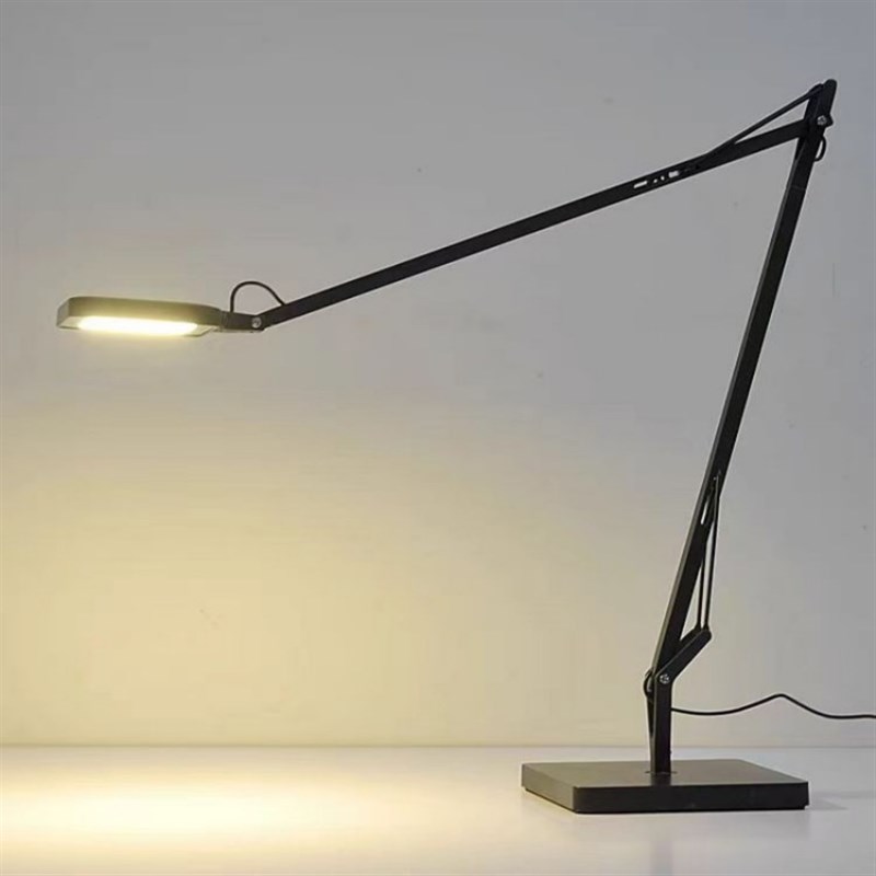 长臂触摸调光书桌办公室台灯现代书房可调光LED折叠工作台阅读灯