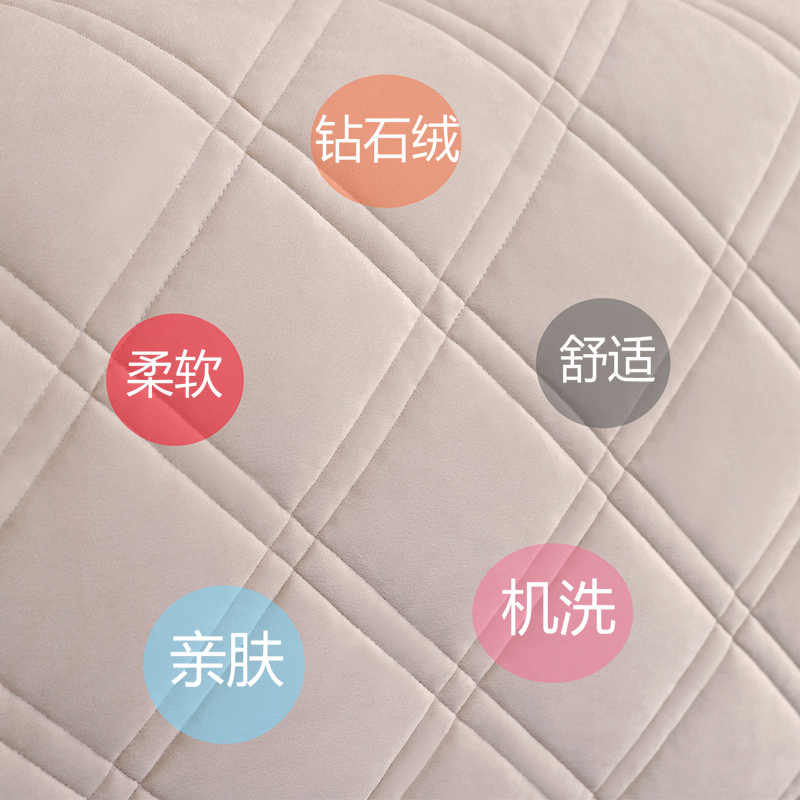 加厚全包床头套罩夹棉皮木床靠背防尘套弹力软包四季通用2022新款