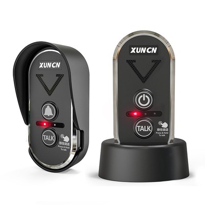 对讲门铃无线家用电话超远距离感应向通话语音防水可呼叫器