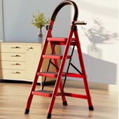 梯子伸缩加厚室内字梯室内便携合金工程步梯