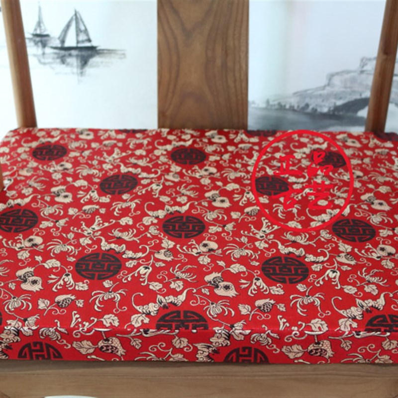 仿古红木古典沙发家具坐垫圈椅官帽椅太师皇宫椅餐椅坐垫