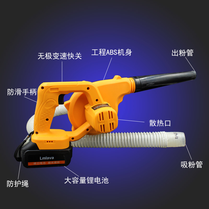 猪场电动喷粉机干粉喷雾器小型充电农用消毒池喷洒机养殖除臭