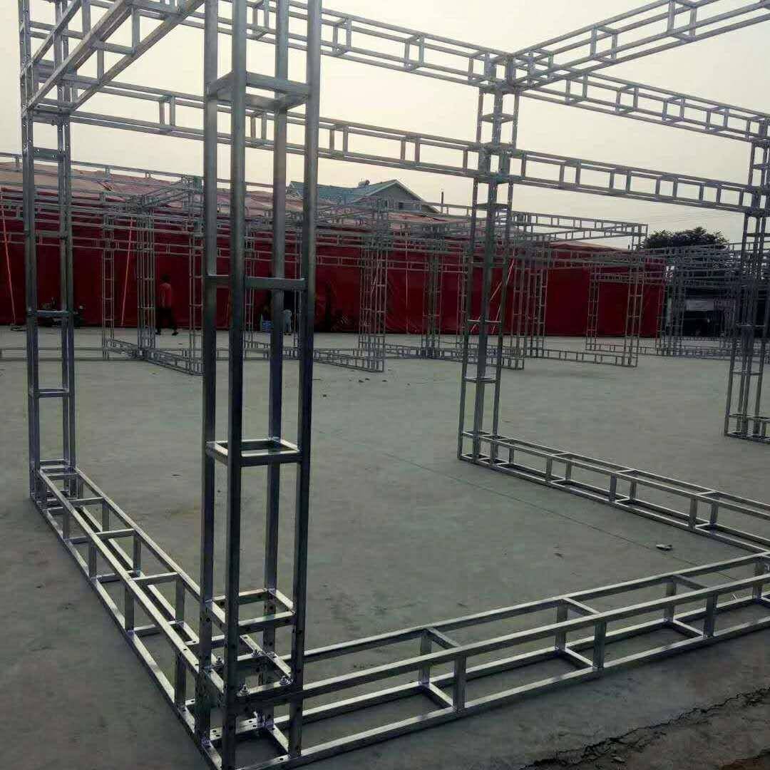 活动展会行架方管加固舞台架广告喷绘架子婚庆舞台移动快装桁架