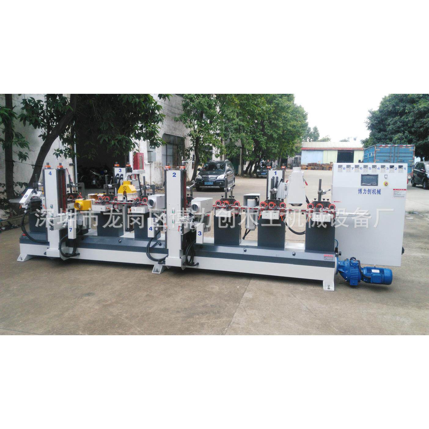 供应线砂光机线条抛光机四面线条打磨机相框砂光机木工机械