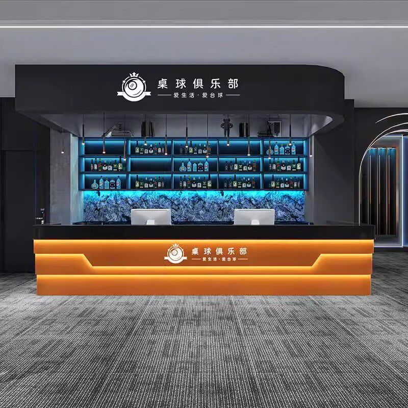 工业风台球厅吧台棋牌室前台收银台电竞酒店网咖健身房接待台,商业/办公家具,收银台,淘宝优惠券,粉丝福利购,淘宝优惠卷