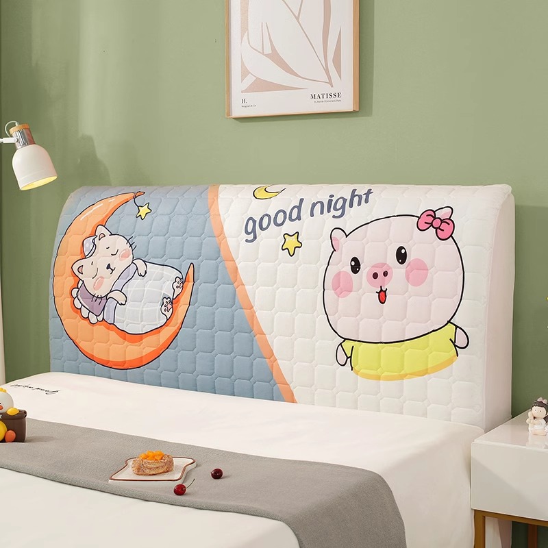 22新款加厚防撞全包床头罩软包通用卍能床头罩保护木床靠背罩