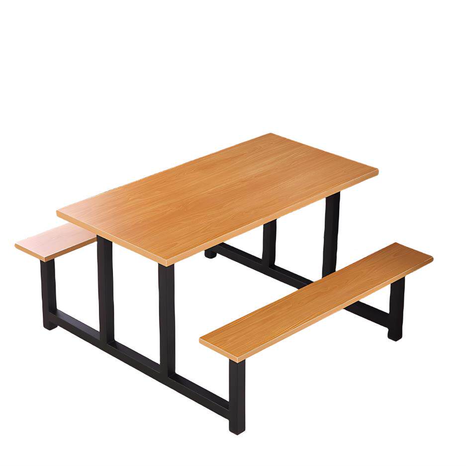 食堂餐桌椅人人员工厂学校饭堂小吃快餐连体桌椅餐桌,住宅家具,板木餐桌,淘宝优惠券,粉丝福利购,淘宝优惠卷