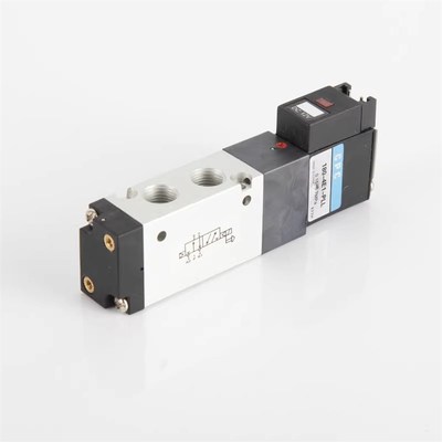 小金井型电磁LLL二位五通气缸先导换向