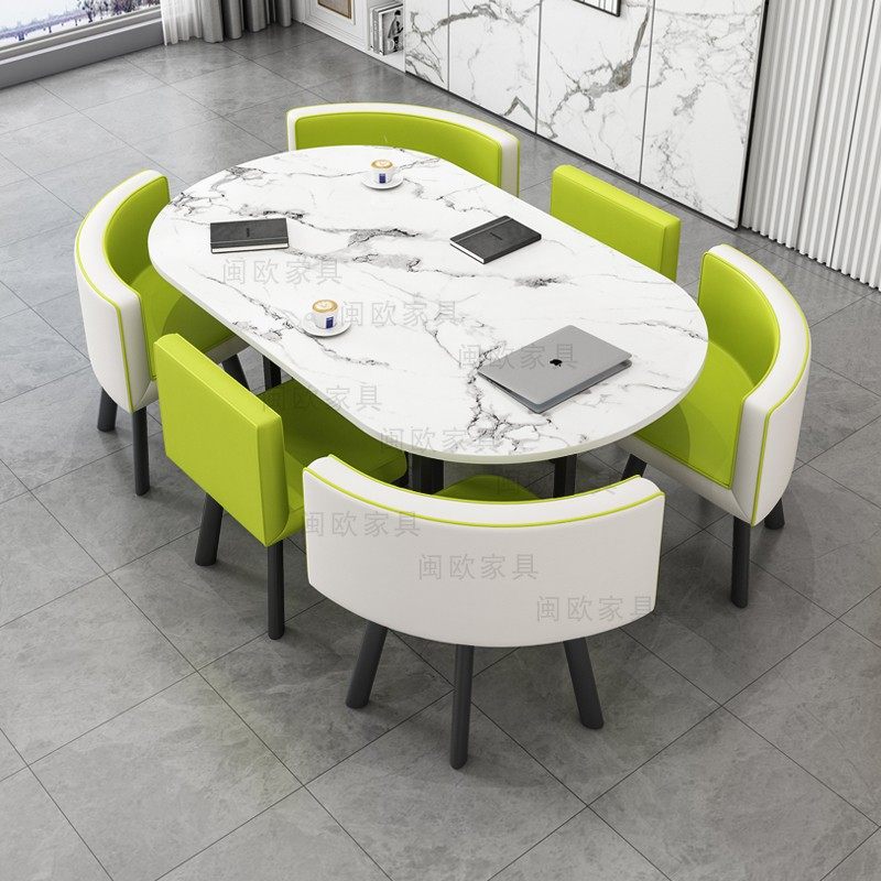 家用餐桌现代小户型饭桌椅办公室培训桌椭圆形洽谈会议桌,住宅家具,板木餐桌,淘宝优惠券,粉丝福利购,淘宝优惠卷