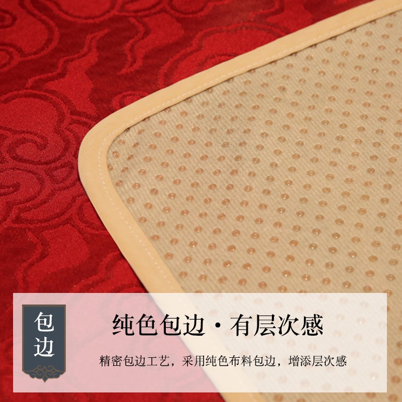 中式防滑沙发巾家用红木沙发盖巾实木家具全盖布罗汉床坐垫布艺