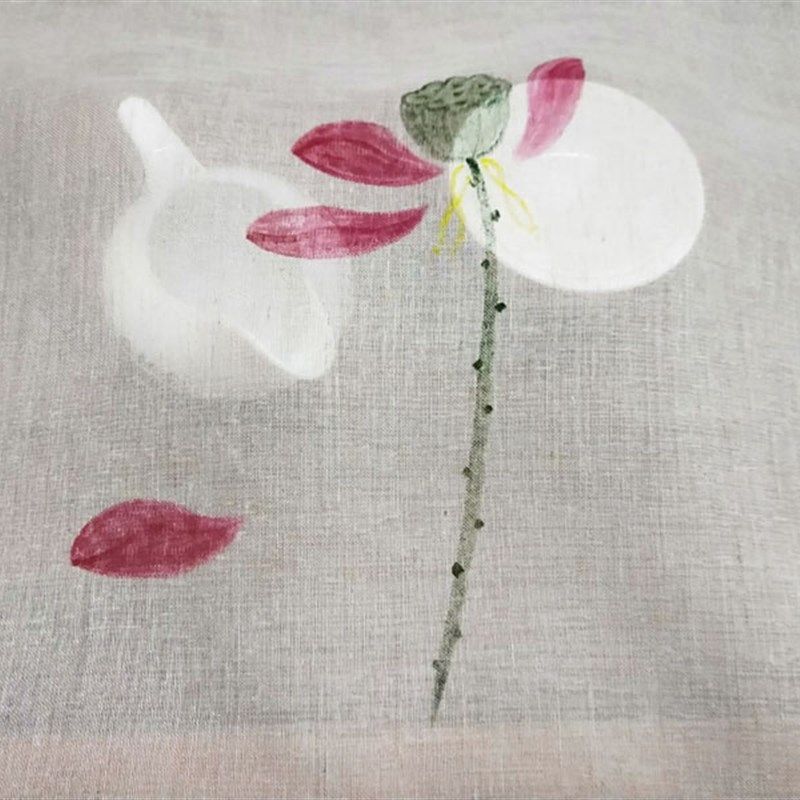 茶盘盖布小家电盖巾防尘布亚麻纱长方形家居装饰布手绘布艺,居家布艺,万能盖巾,淘宝优惠券,粉丝福利购,淘宝优惠卷