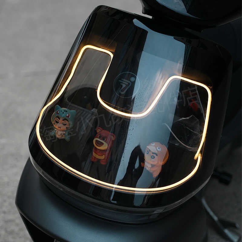 适九/号C85c/CZ90/cc电动车氛围灯带炫酷置物灯条通用改装