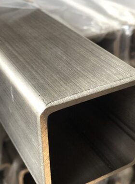304不锈钢方管60*60/80*80镜面方通直径50*50光面 拉丝扁通矩形管