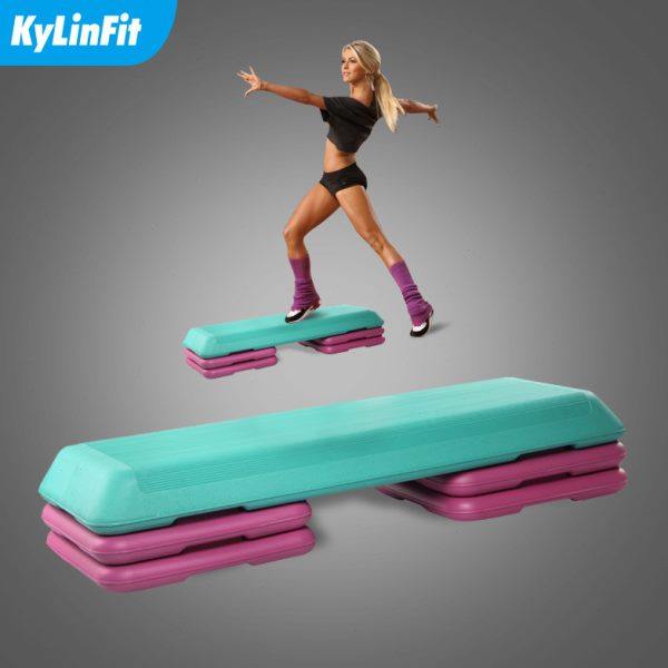 健身韵律踏板拉筋板平衡板健美减肥脚踏家用运动台阶有氧跳操踏板