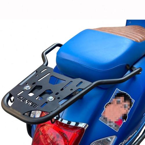 适用Vespa维斯帕GTS300尾架后货架Vespa150春天/冲刺铝合金尾箱架