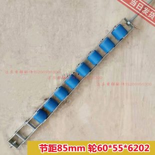通力扶梯测速型压紧链8轮涨紧装置测速轮直径60*55托滚轮电梯配件
