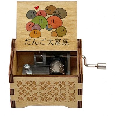 团子大家族音乐盒CLANNAD八音盒手摇发条自动机芯男友女友生日礼