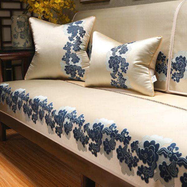 古典新中式沙发垫套罩防滑红木盖布四季通用实木沙发坐垫高档定制,居家布艺,沙发垫,淘宝优惠券,粉丝福利购,淘宝优惠卷