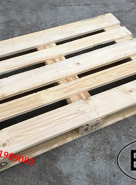 欧标木托盘实木熏蒸出口有证书带字母标记白色工厂定做