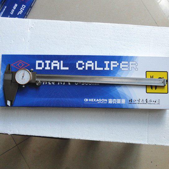 靖江 不锈钢带表卡尺/游标卡尺/量具卡尺 规格0-300mm
