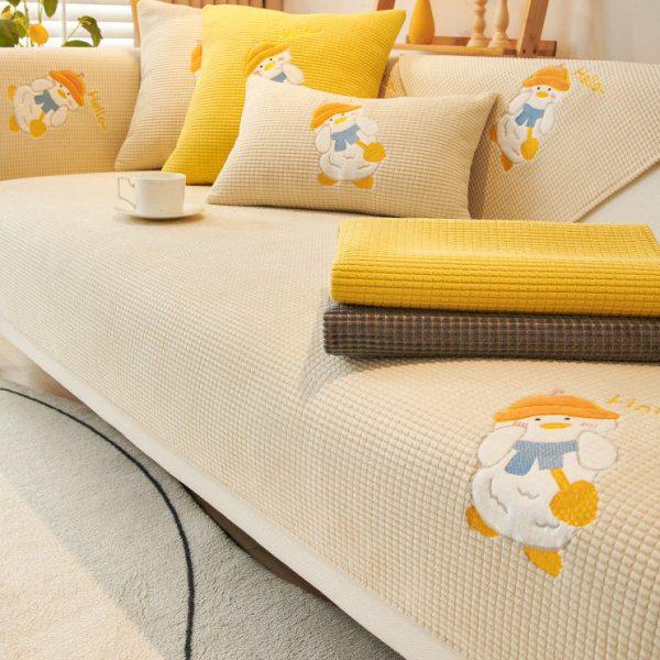 沙发垫四季通用座垫防滑沙发套罩简约现代坐垫子防尘靠背垫盖布巾,居家布艺,沙发垫,淘宝优惠券,粉丝福利购,淘宝优惠卷