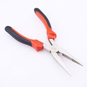 尖嘴钳子6寸 老虎钳钢丝钳尖咀钳子针嘴钳夹持五金工具 8寸尖口钳