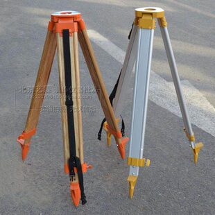 全站仪安装工程经纬仪三脚架配套三角架木制支架测绘仪器配件包邮