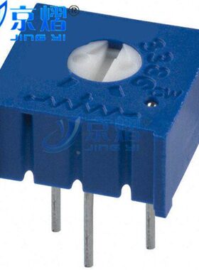 3386P电位器 蓝色可调电阻 单圈精密可调电阻50K - 503 2只