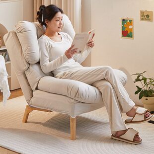 懒人沙发可睡可躺单人小摆烂椅卧室阳台地上宿舍阅读一人位窝窝床