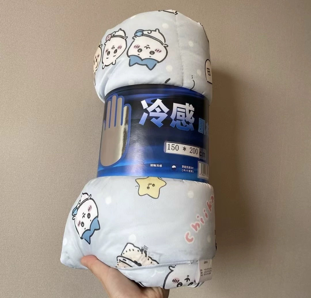 日单卡通吉伊卡哇chiikawa可爱冷感被子