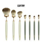 lofree洛斐尾巴化妆刷套装 粉底散粉腮红眼影高光刷子全套美妆工具