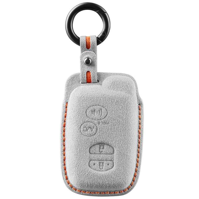 适用老款雷克萨斯rx/es/ct200h gx460is250钥匙套翻毛皮全包3D扣