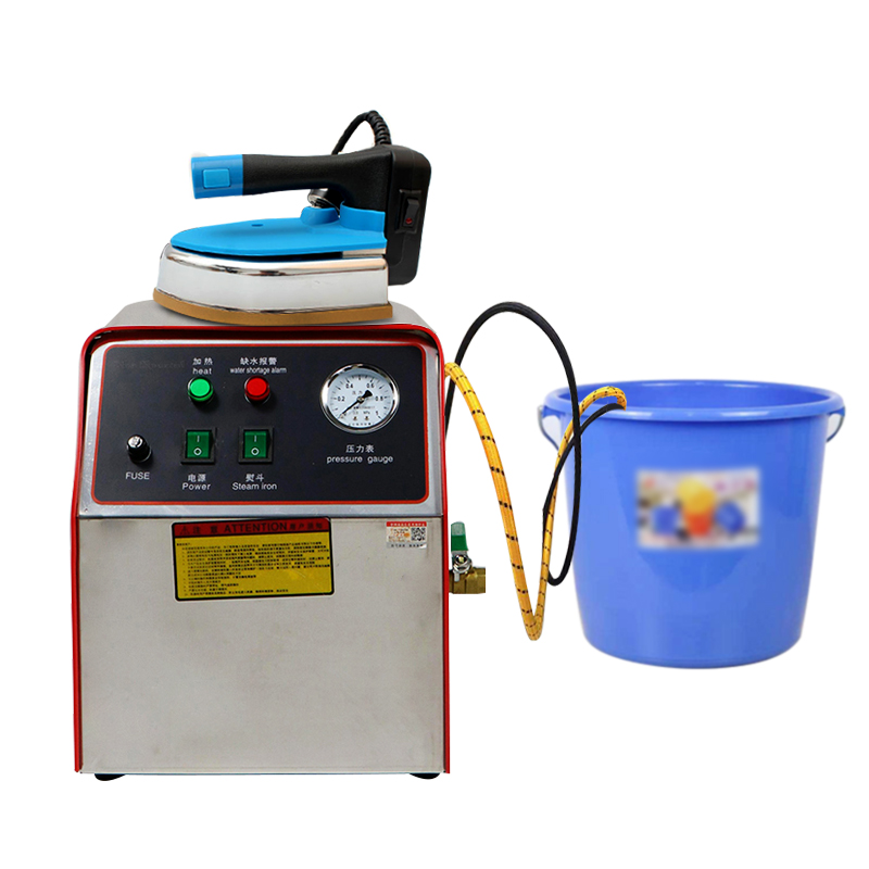 自动加水工业烫斗带锅炉增压电加热压力式蒸汽电熨斗窗帘店挂烫机