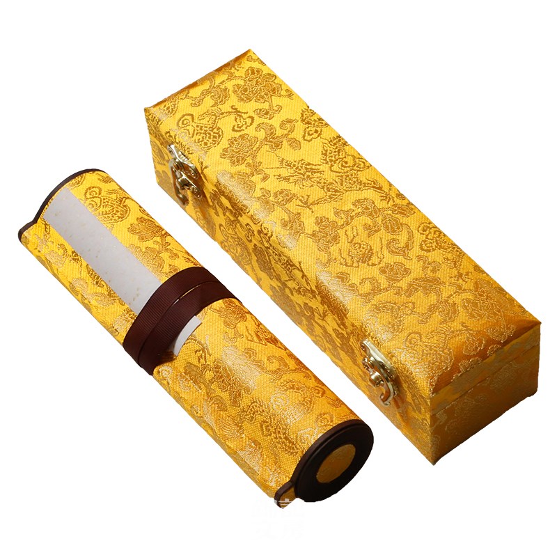 锦记大徽堂精装裱空白加厚古法宣纸手卷3米5米10米生宣纸写意国画