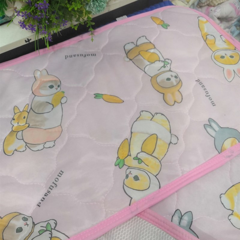 冷感卡通枕垫枕巾枕套单个枕头套装家用男成人儿童通夏季整头夏天